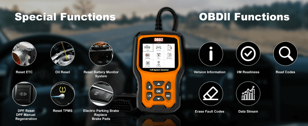 Ford Full System Scan Tool Functions